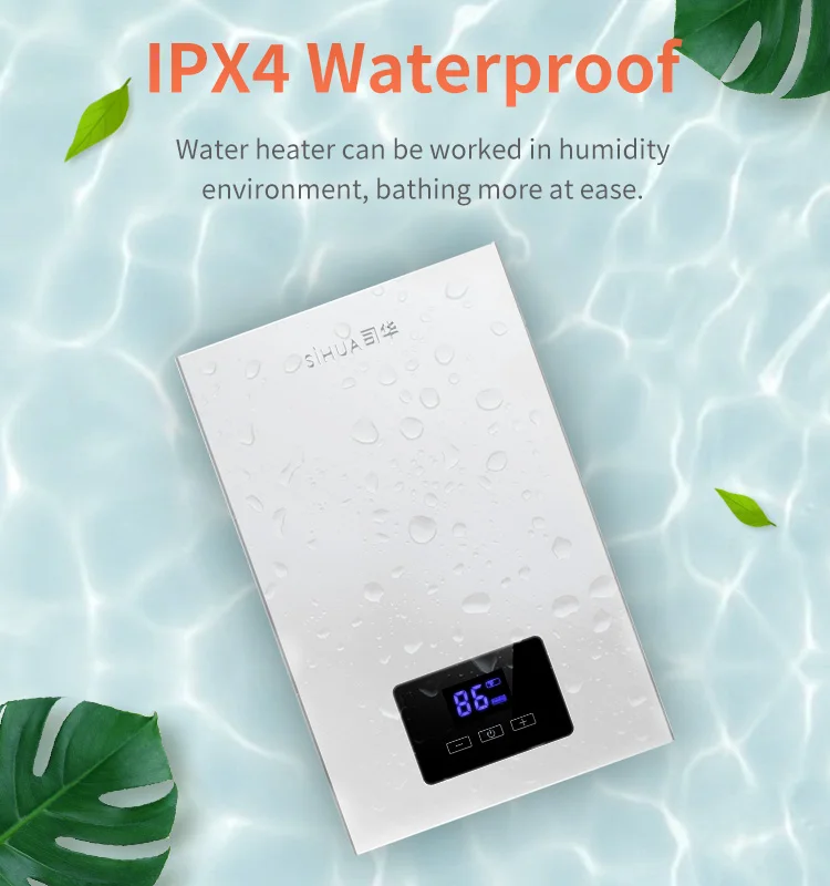 240V 220V 110 Volt Instant Tankless Kitchen Bath Electric Hot Water Heaters