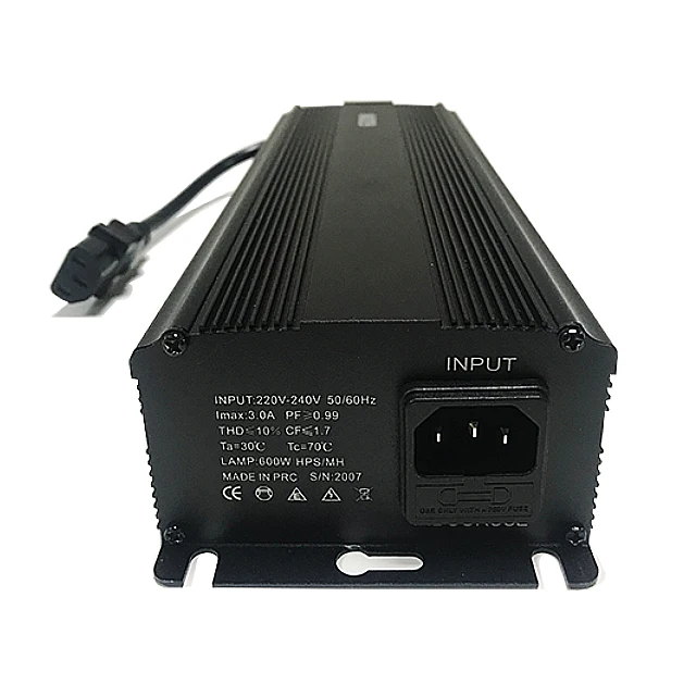 
Digital Dimmable Ballast Indoor Garden Grow Light Ballast 600w HPS lamp Bulb Ballast 