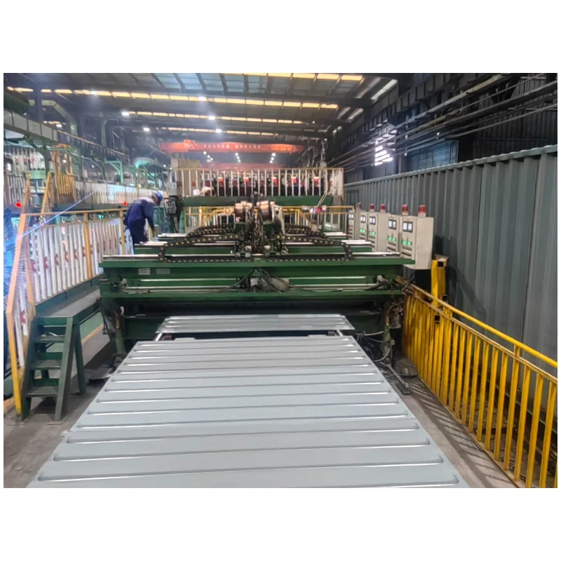 Competitive price container side panel and top panel production line equipment