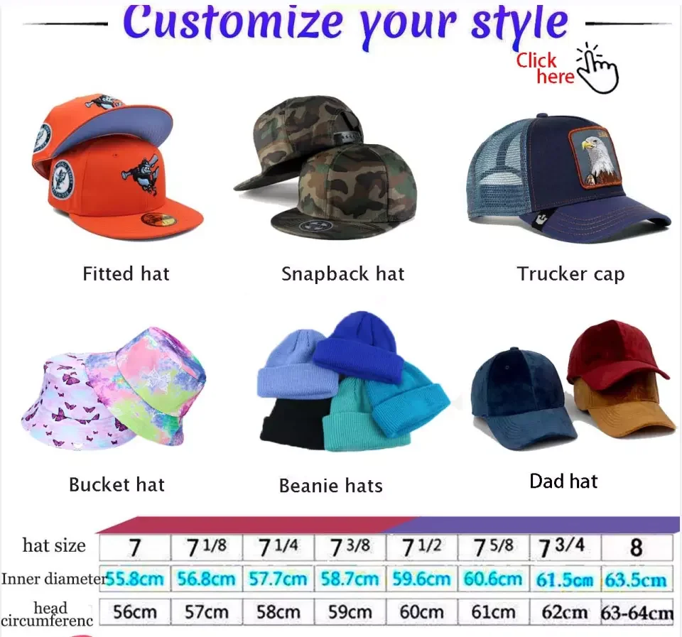 Wholesale 6panpel flat brim blank Low MOQ custom 3D embroidered logo baseball men Sport fitted gorras Snapback Hats
