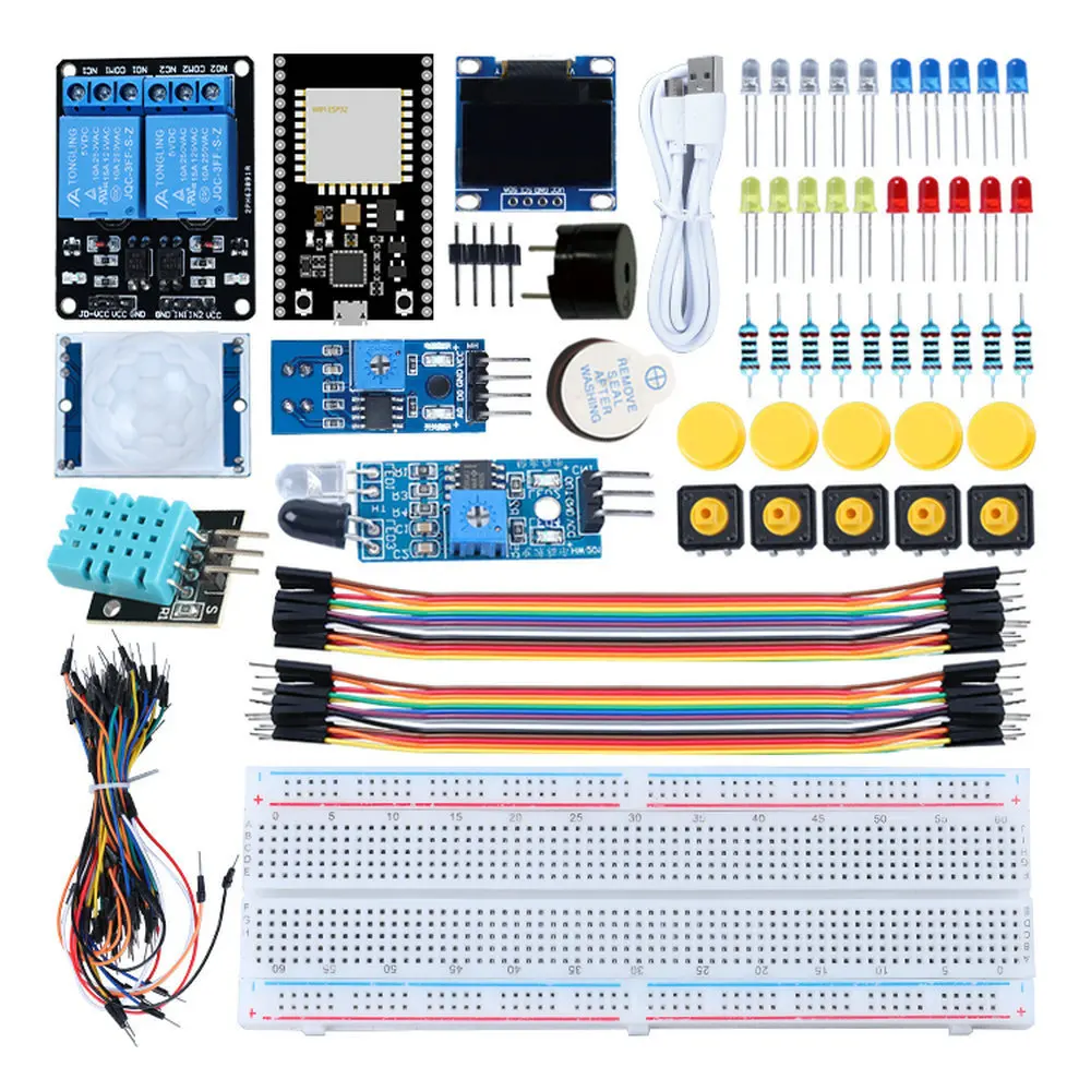 Wholesale - ESP32 ESP-32S WIFI Internet of Things introductory learning kit is applicable to Arduino development board