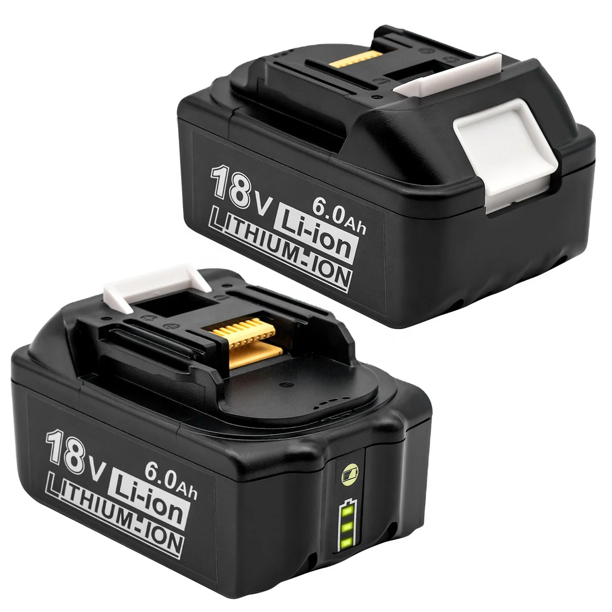
18V 6.0Ah Li-ion Wholesale Power Tool Battery Replacement For Makitas High Capacity BL1860B Ture 6000mAhCordless Combo Kit OEM 