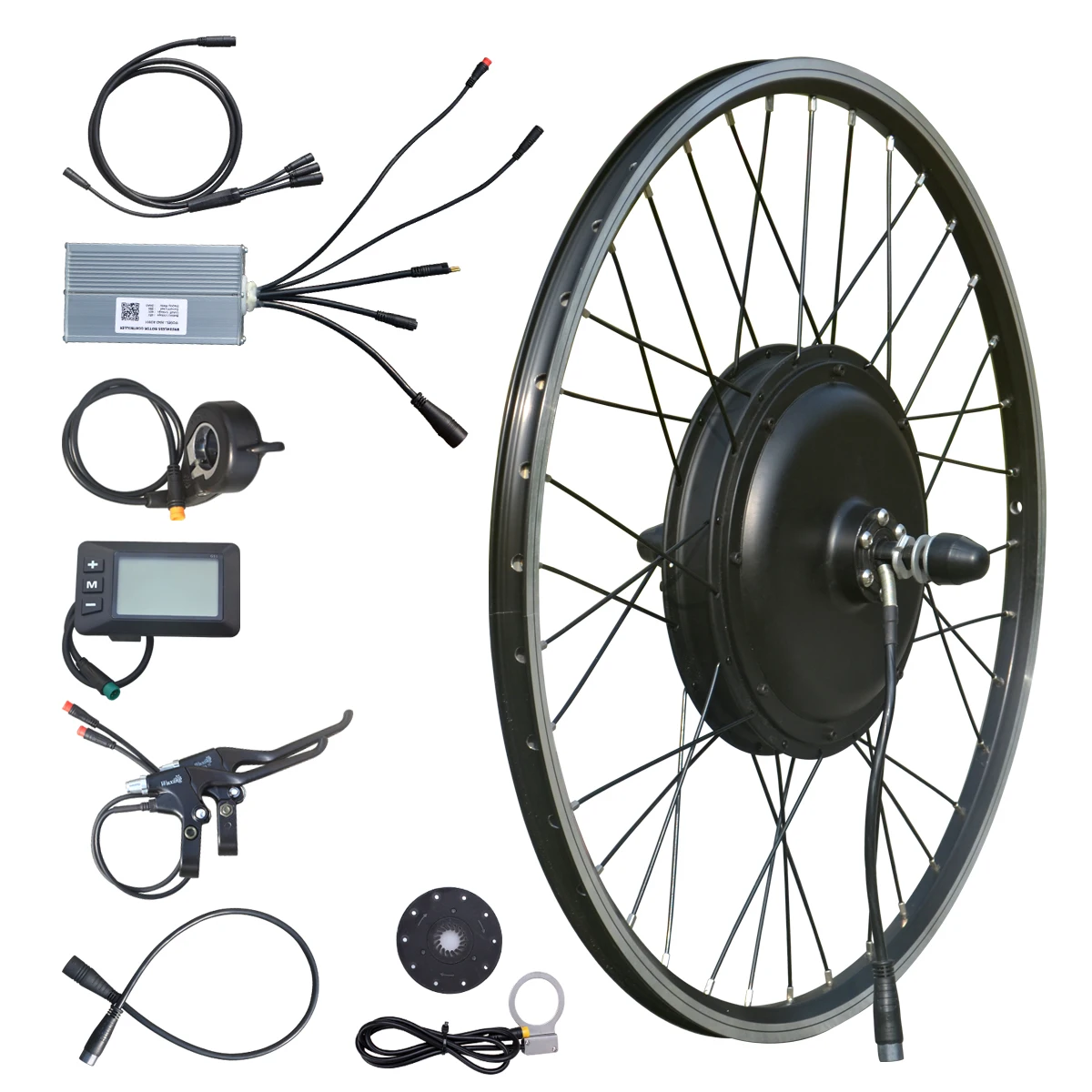1500w 2000w 3000w e bike e-bike ebike hub motor conversion kit full kit with battery controller