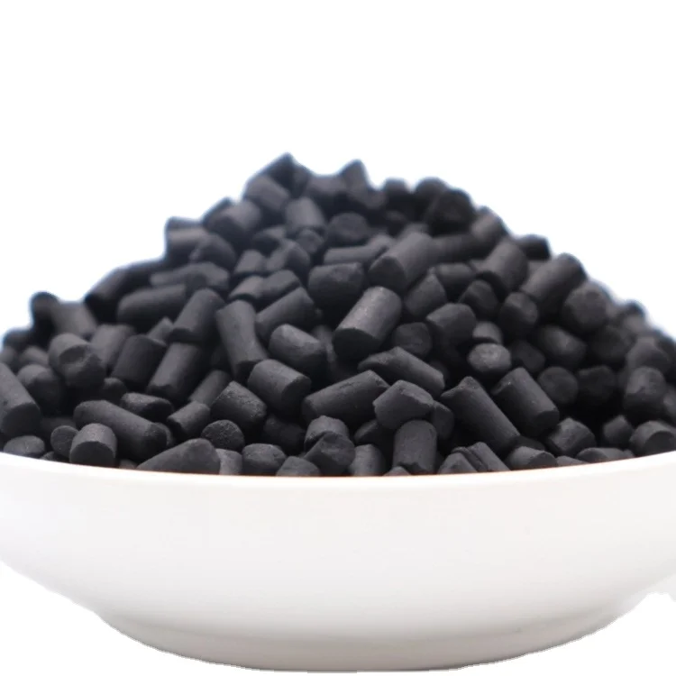 Columnar Pellet Coal Activated Carbon for Gas Treatment and Purification