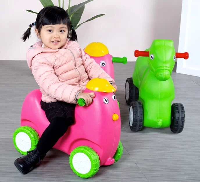 kindergarten new model Ride on Car Toys for Kids to Play colorful animal shape motorbike horse giraffe plane rabbit dear