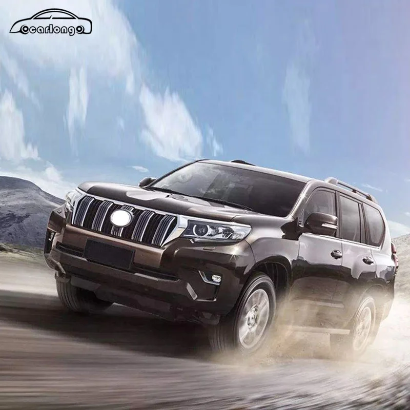 Old To New Car Bumper For Toyota Prado 2010-2017 Upgrade 2018-2020 Style Front bumper Rear bumper Hood Fender Headlights