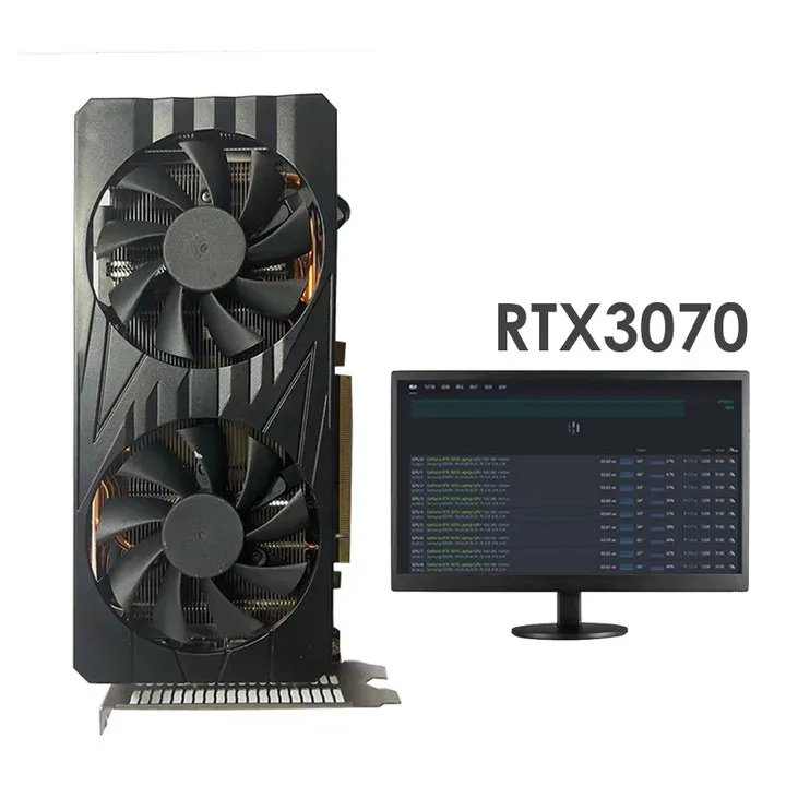 Factory direct sales graphics card RTX 3070 ti 8GB high power 8 gpu gaming graphics card video card