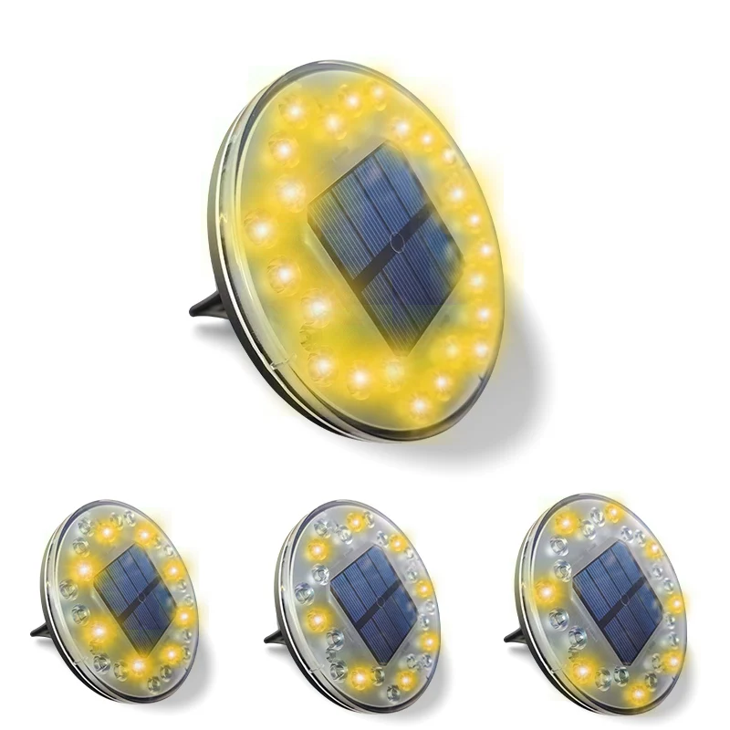 Outdoor Waterproof Solar Powered Underground Garden Lights