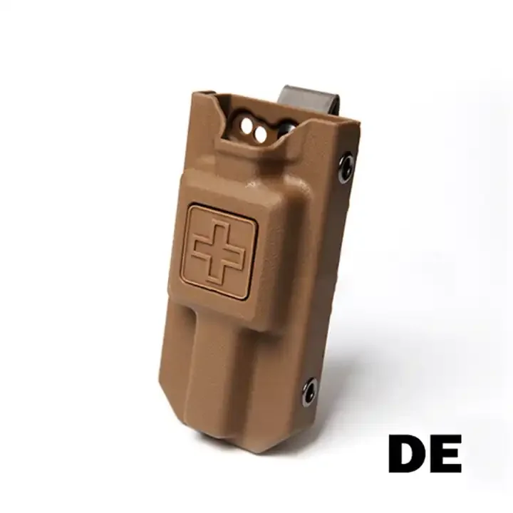 Tactical Outdoor Molle EMT Tourniquet Carrier Pouch Holder Hunting EDC Pouch Case Box Tourniquet First Aid Kit Storage Bag