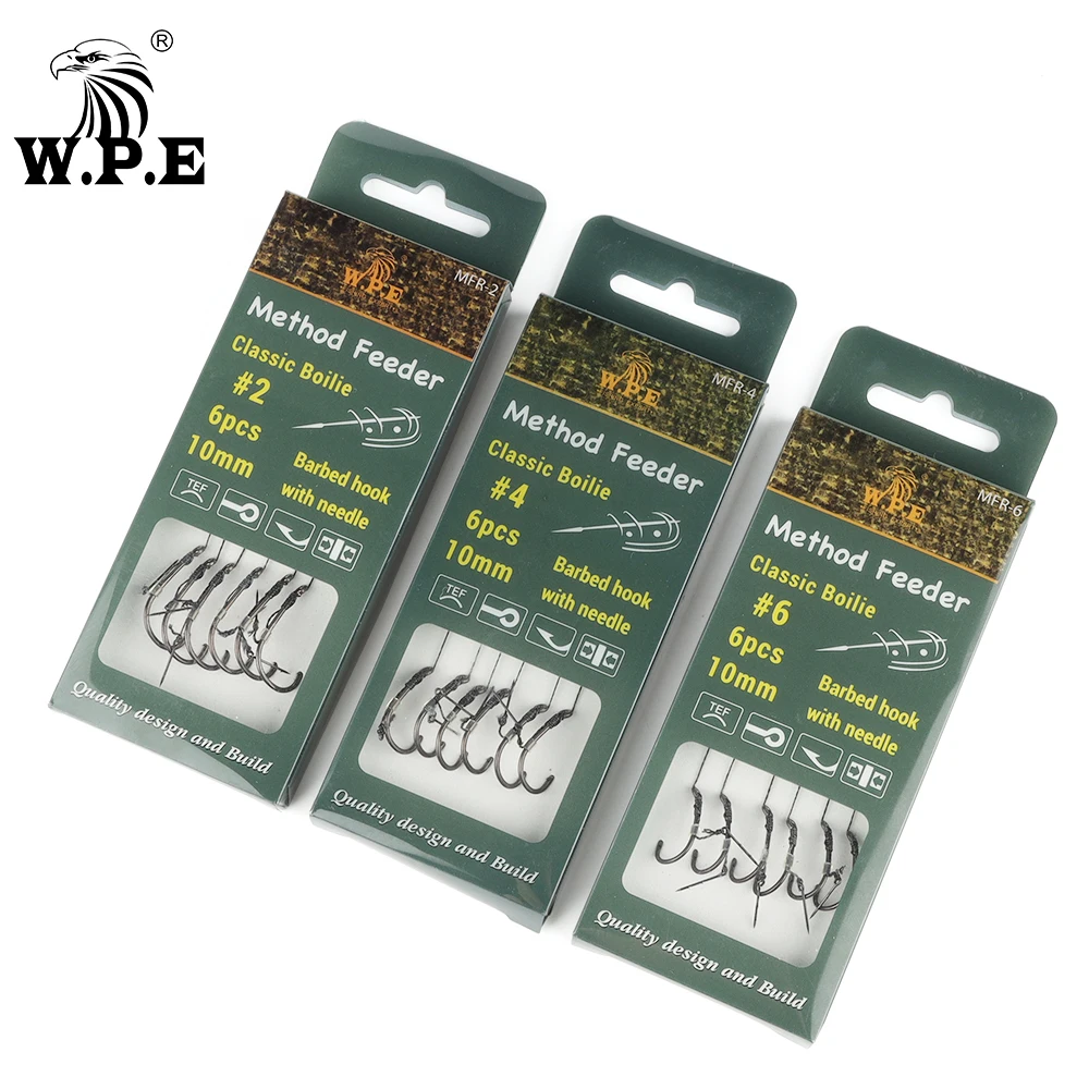 W.P.E Customized Carp Fishing Ready Tied Chod Rigs 2#/4#/6# Metal Bait Spike Method Feeder Boilie Accessories Rig Tackle