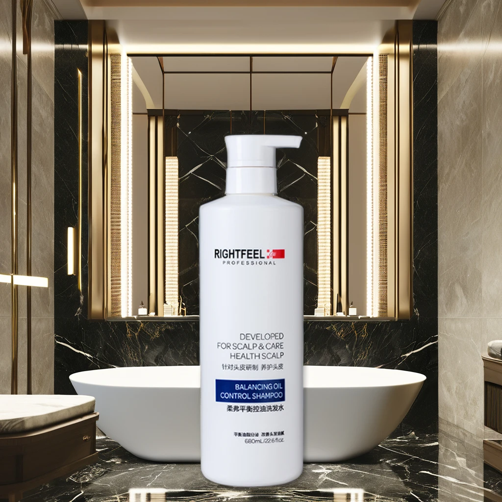 Очищающий 680 мл масляный шампунь высокого качества с ароматом для глубокой очистки длительный контроль масла и стойкое освежение.