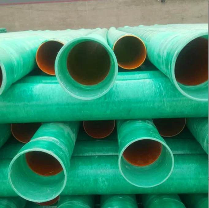 green plastic drain GRP GRE RTR Pipe Fiberglass Pipe FRP Pipes