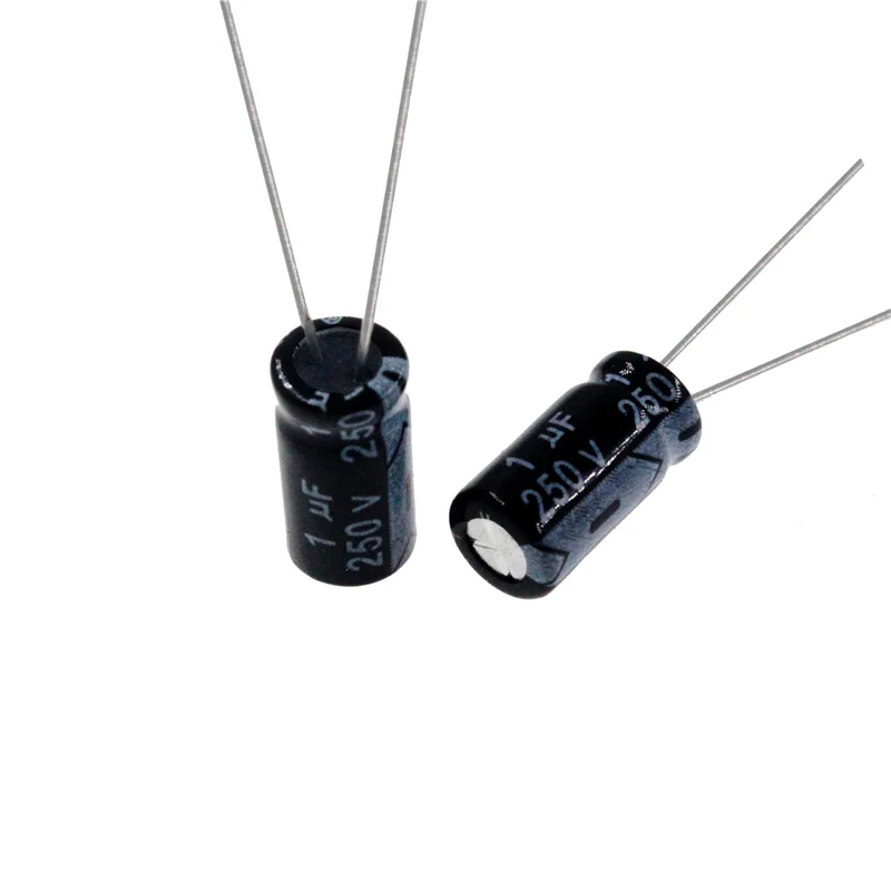 1uF 250V 1MFD 250Volts 5mm*11mm Radial Aluminum Electrolytic Capacitor 1uf250v 1mf250v 250v1uf 250v1mf