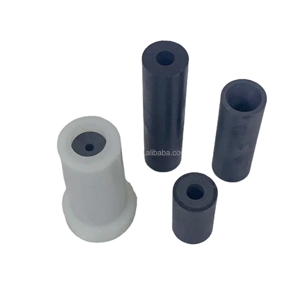 Boron carbide nozzles for blasting