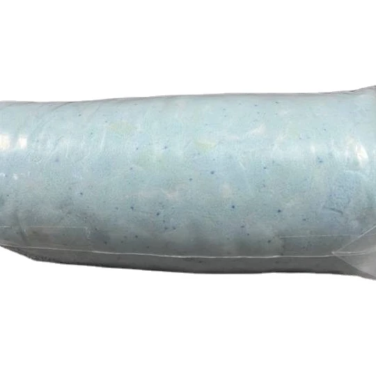 Измельченная пена с эффектом памяти и добавка из полиэфирного волокна