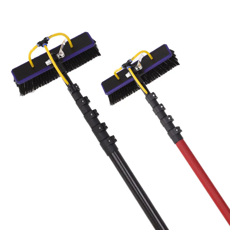 fiber glass atomizer tube cas 65997-17-3 windows cleaning system with ro di filter house window squeegee cleaning tool