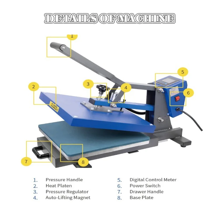 
Heat Transfer Printing Machine Press Machine Set Plate Color Support Printer Weight 