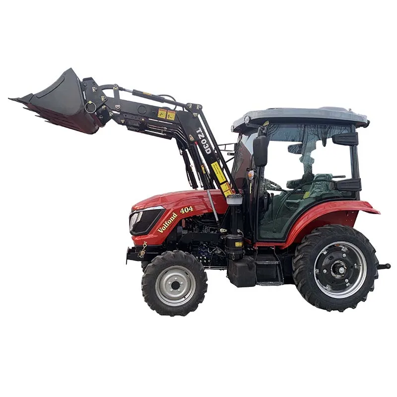 Agricultural 4 wheel trator small mini 4x4 40hp farming tractors made in China