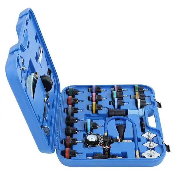GTYPRO 28 PCS Radiator Pressure Tester Vacuum-Type Cooling System Refill Kit
