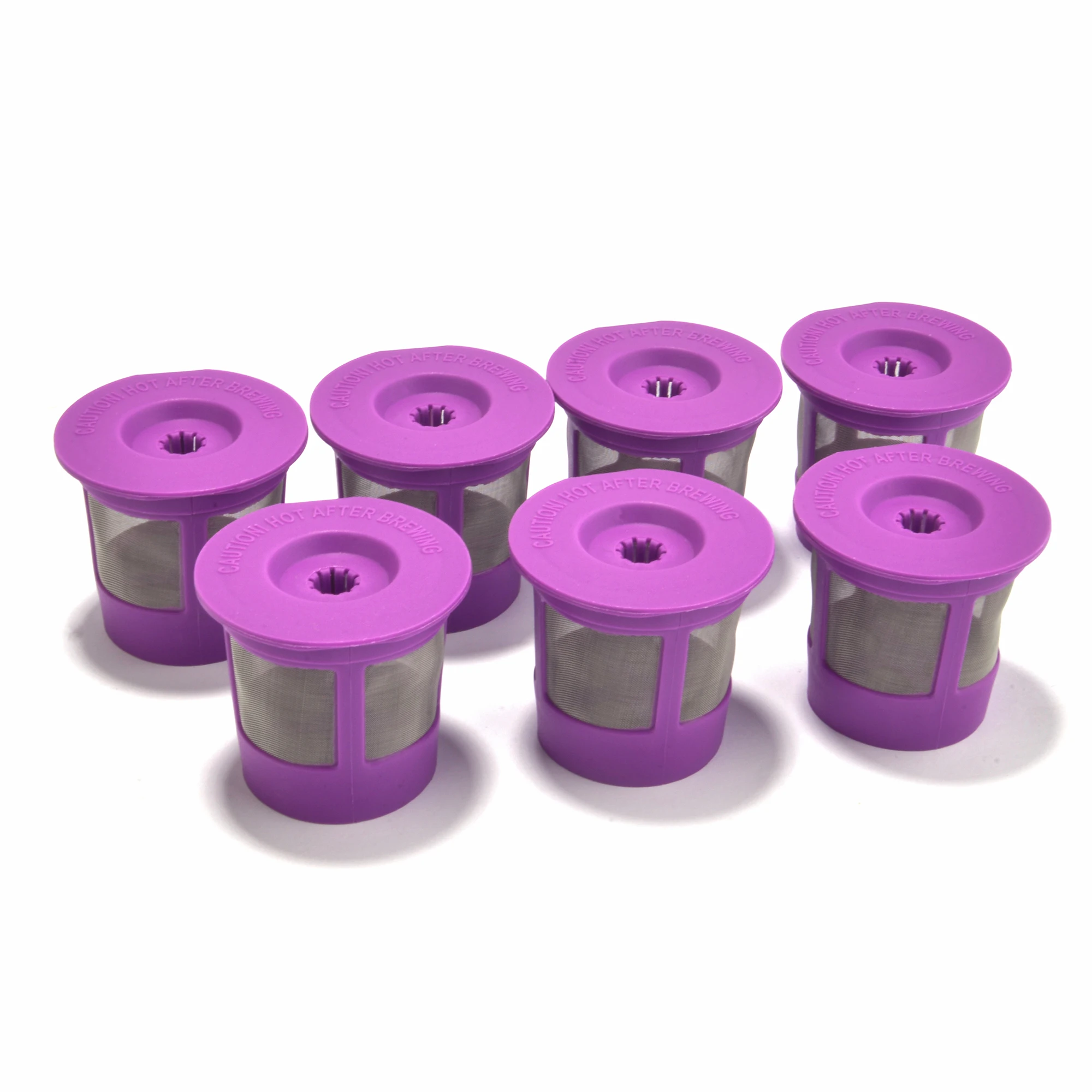 HSJ Selling Refillable K Cup Coffee Filter Silver mesh