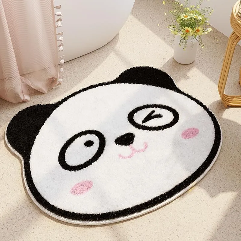 JIUZHONG Dropshipping Tufted Made Carpet Die Cut Shape Acrylic Custom Logo Rug