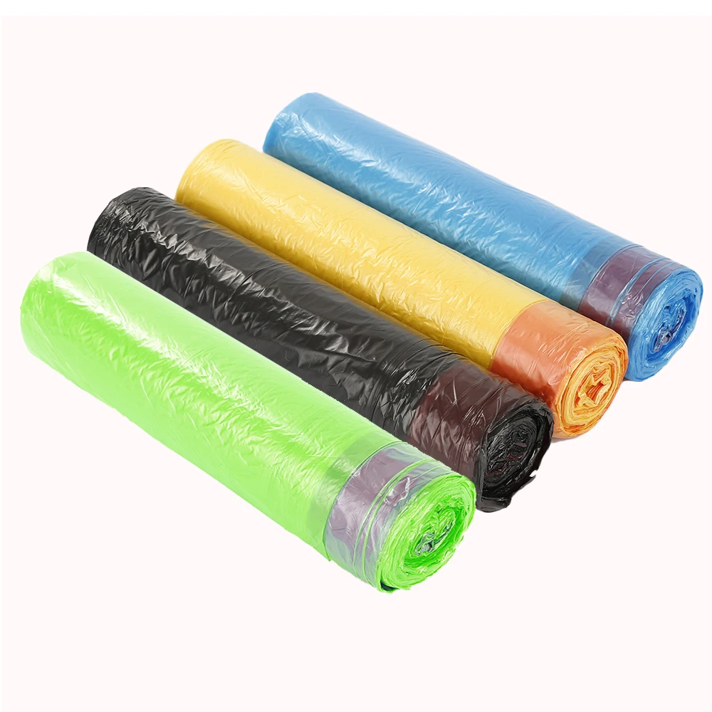 Tall Drawstring Trash Bags Kitchen Cleaning Waste Bag 8 Gal 13 Gallon 75 count Waterproof Storage garbage Bags Wholesale