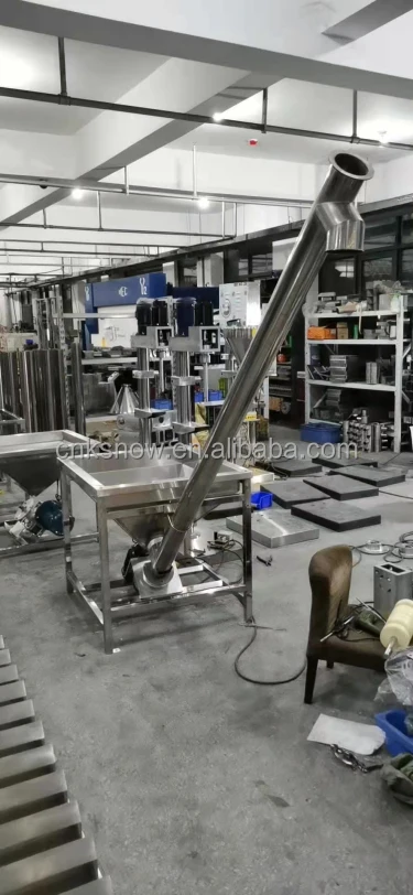 Auger semi automatic coffee powder milk chilli spice seasoning detergent washing powder bag bottle flour filling packing machine