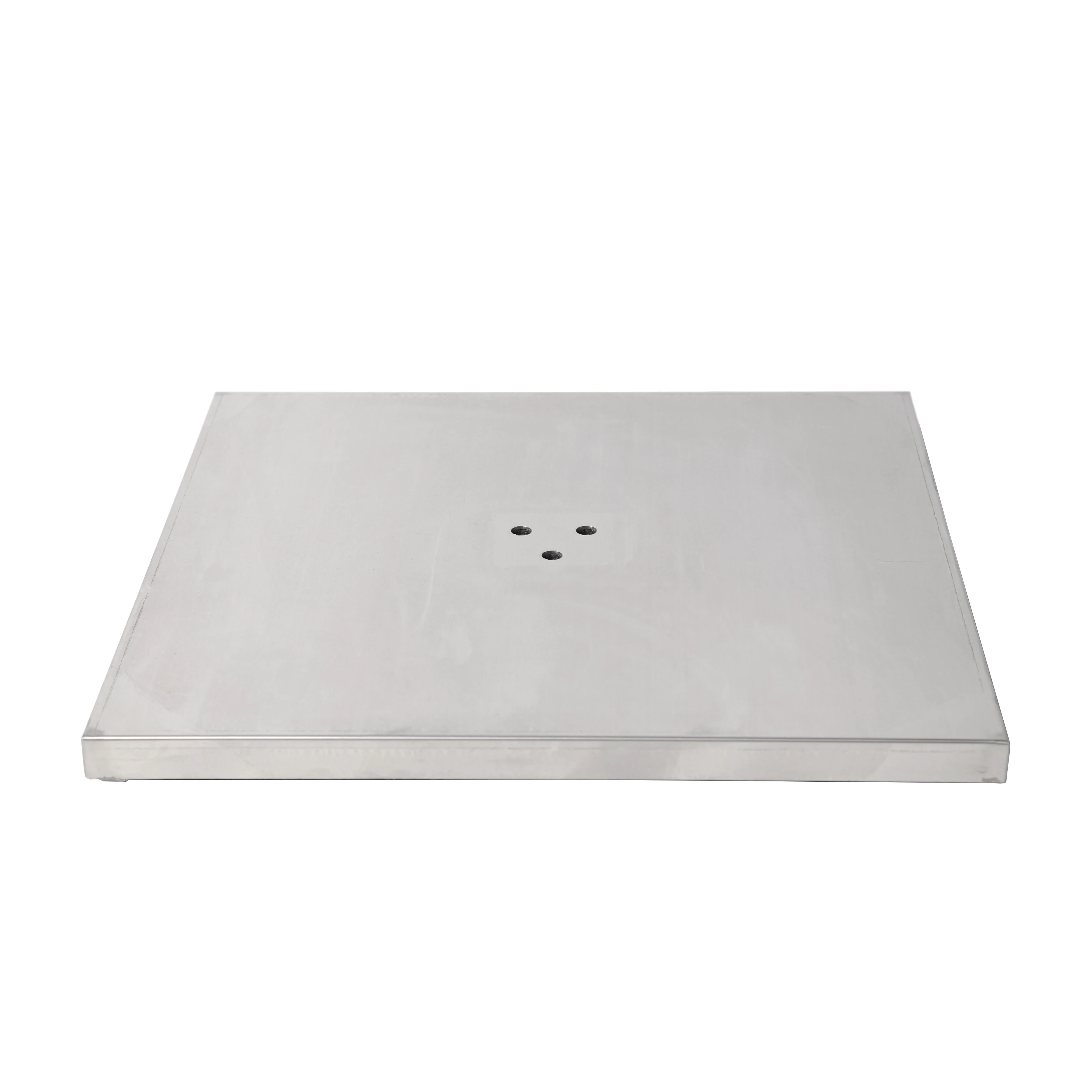 Jj-B025F-1 China Professional Adjustable Height Folding Square Dining Metal Stainless Steel Table Base