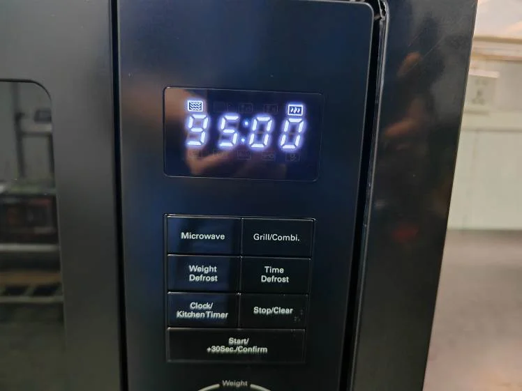 25L capacity 388 Height built-in Microwave Oven with Grill 8 Auto Menu