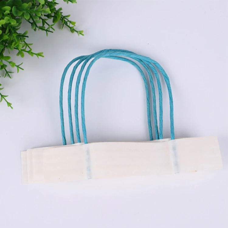 Free sample paper bag twist handle low price kraft shopping bag handles manufacturer
