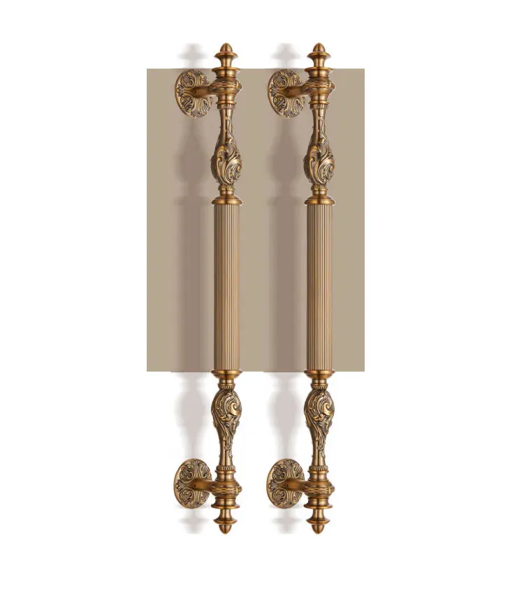 Ручка ручной работы из латуни