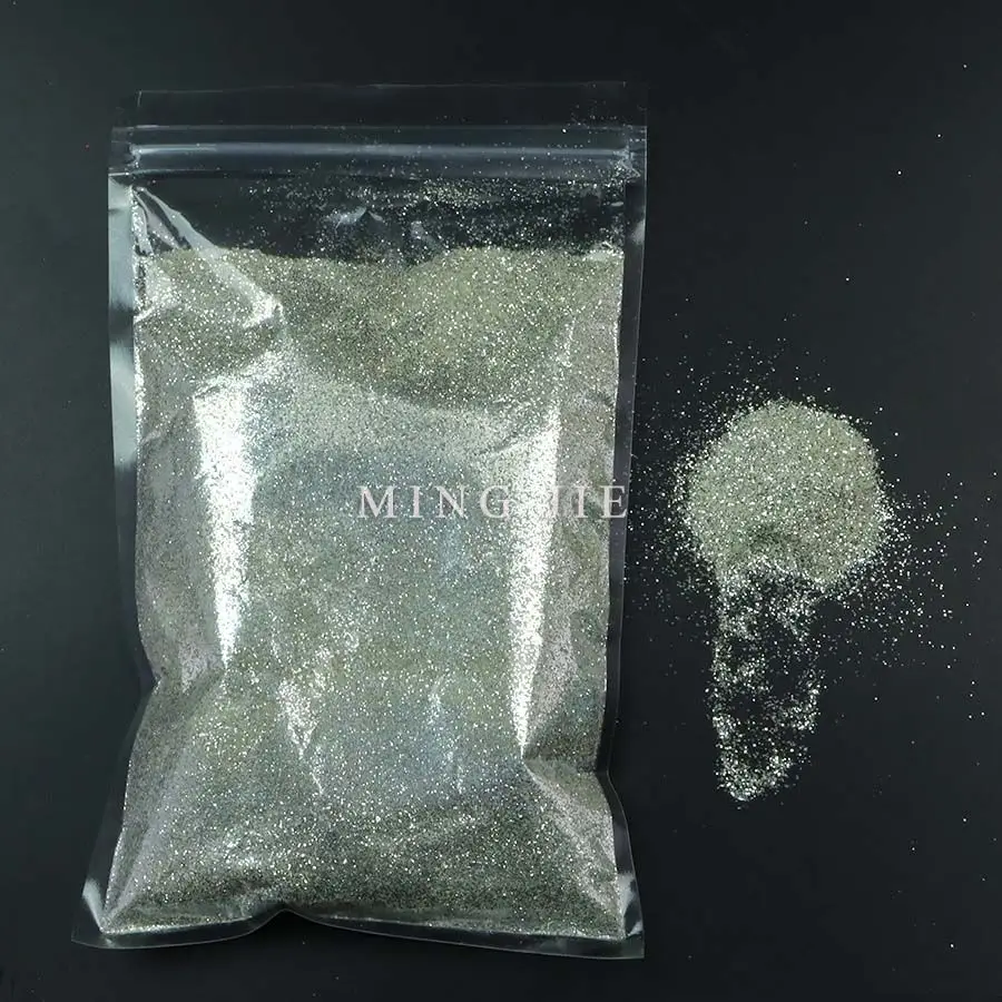 Shimmer Flash B0101 Pure Silver Nail Glitter Powder Ultra Fine Christmas Nail Craft High Sparkle White Silver Glitter