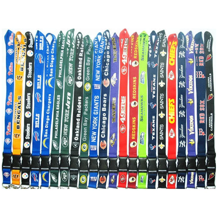 Factory Direct Supply Good Price Custom NFL Lanyard