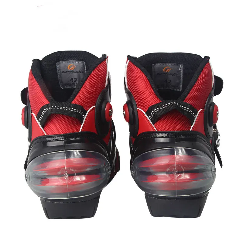 Xinzirain Wholesale Wear-Resistant Anti-Slip Waterproof Riding Motorbike Racing Shoes Knight Motorcycle Boots Men