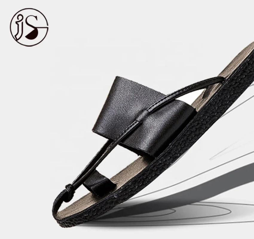 Summer retro roman flat simple design kito sandals with straps hot selling sandals for men