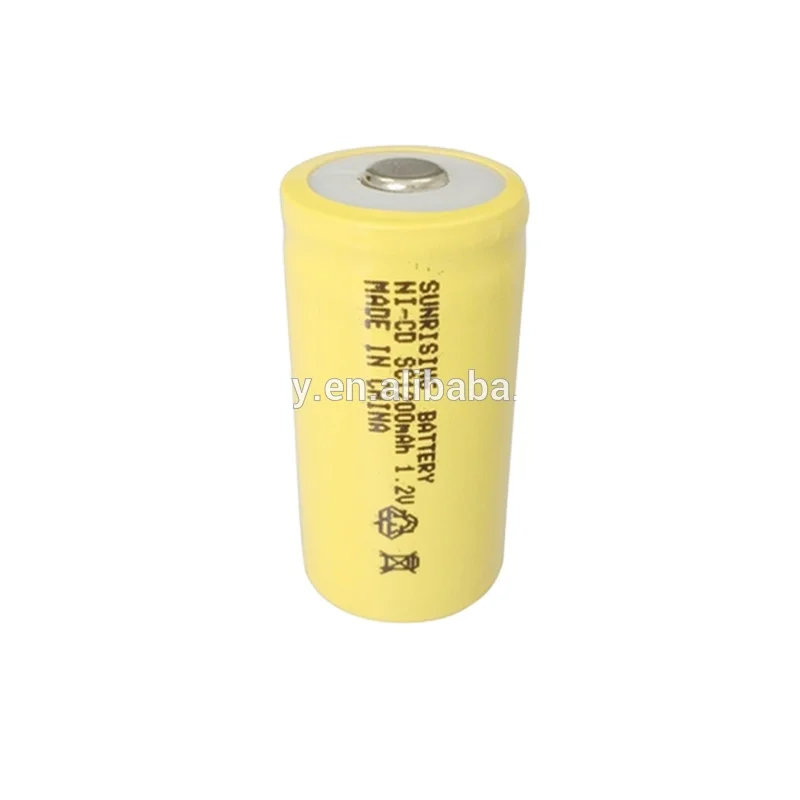 sc 1.2v 1200mah nicd rechargeable batteries