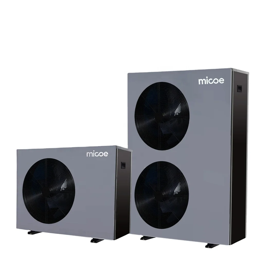 Micoe Hot selling R290 Air Source Heat Pump EVI Inverter DHW 10KW 20KW 30W 40KW WiFi OEM House Heating Cooling Hot Water