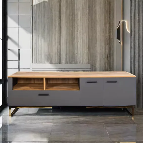 new design rattan tv stand console cabinet table tv stands unit wooden tv cabinet modern for living room