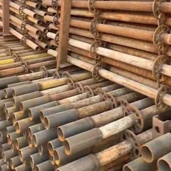 China second hand cheap construction used metal ringrock scaffolding frame for sale