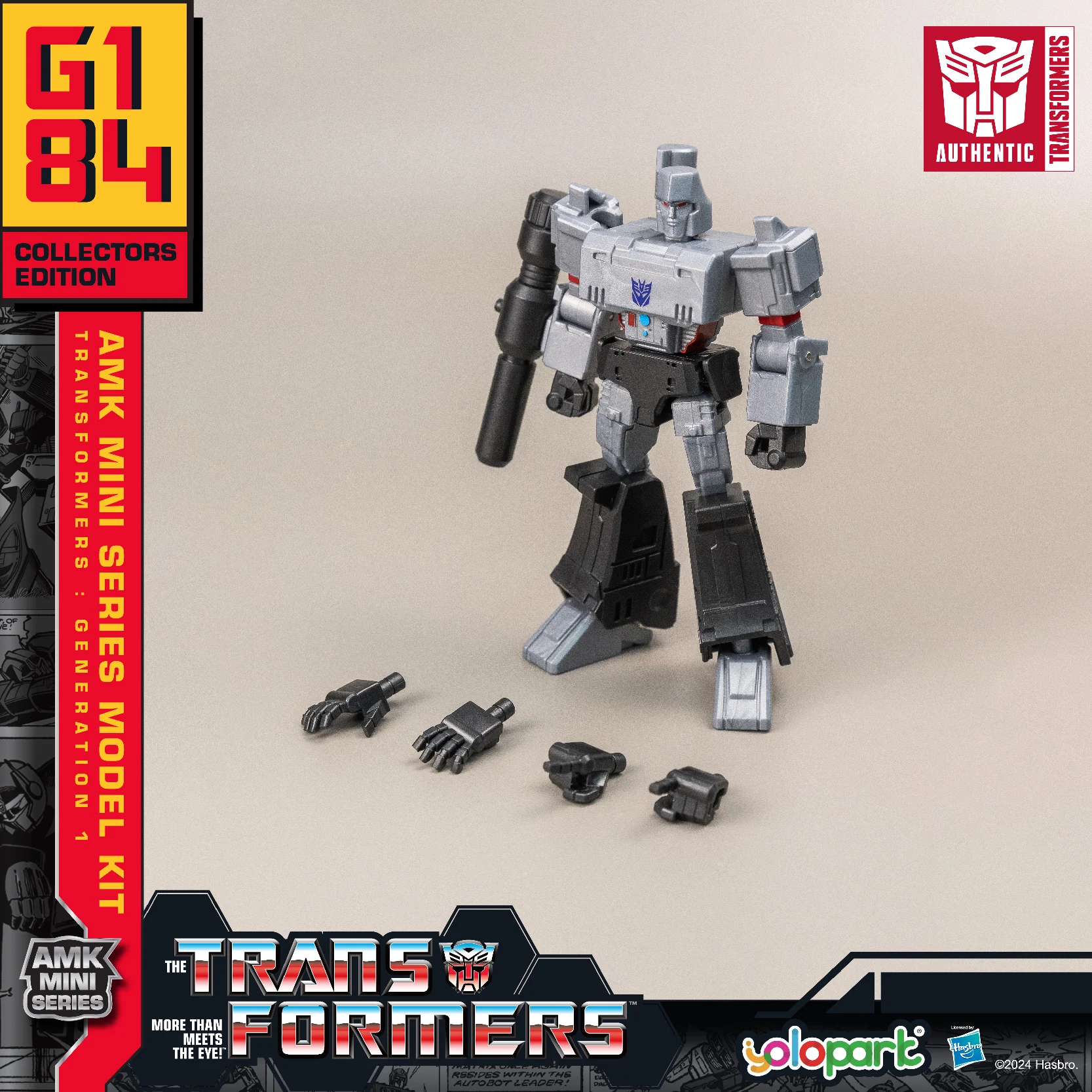 AMK Mini Series -Megatron Model наборы Трансформеры игрушка