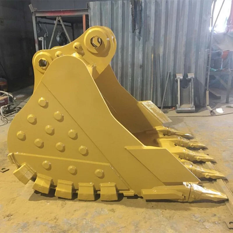 Qingdao Ruilan customize top quality Excavator Heavy Duty Steel Fabrication loader Buckets