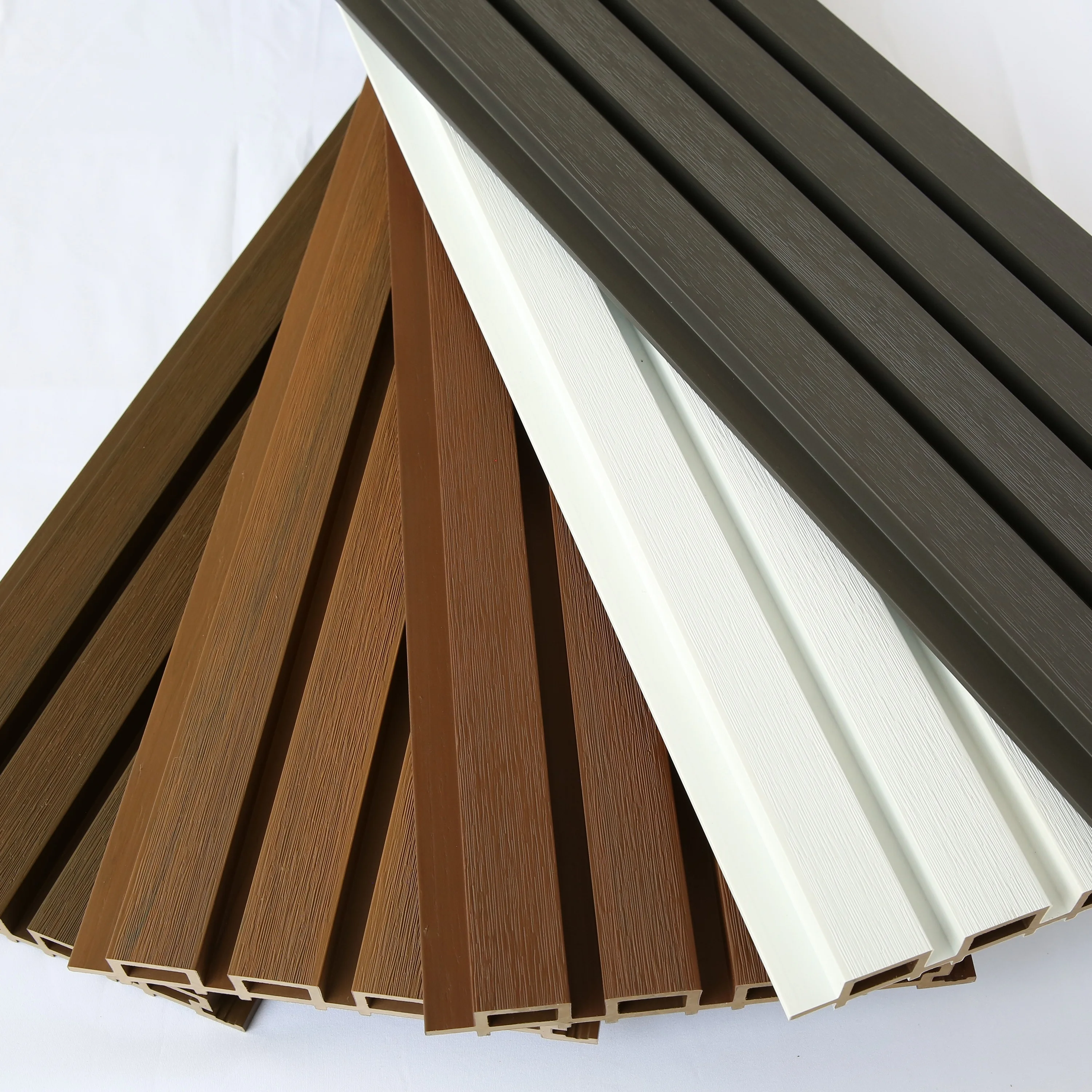 Waterproof Panel de Pared PVC WPC Wall Board Bamboo Wall Panels