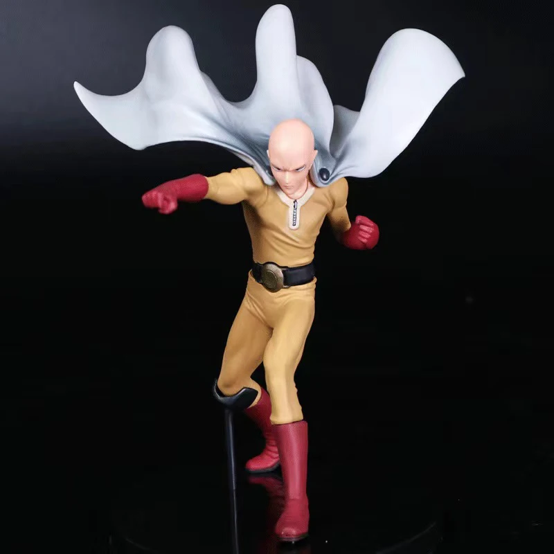 14cm Anime One Punch Man Figure Toy Saitama Sensei DXF Hero PVC Action Figure Model Doll Collectible Figure Gift