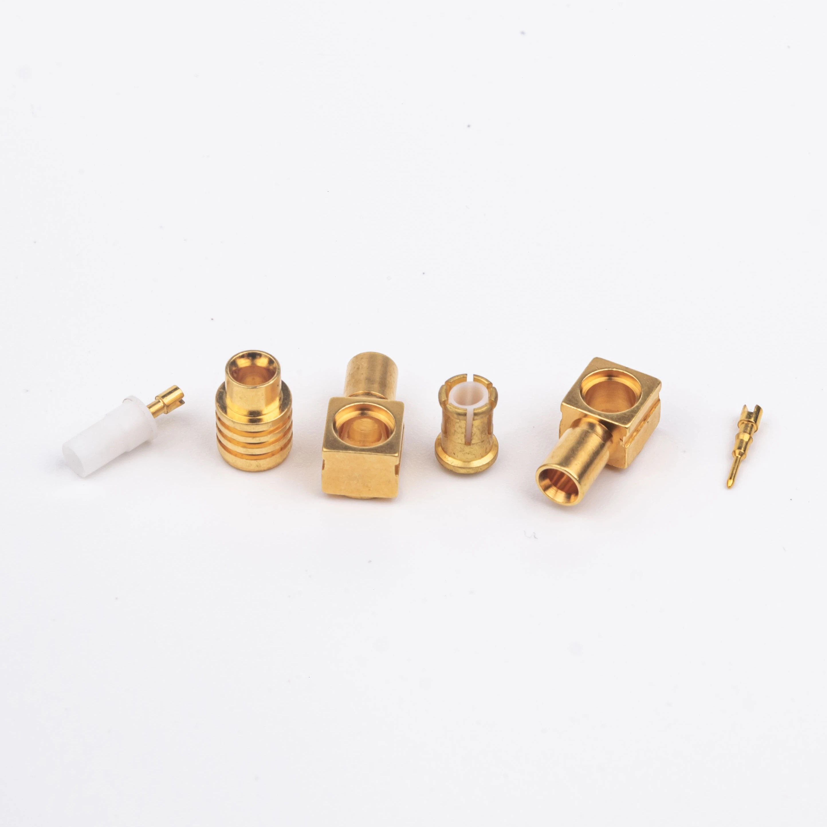 MCX male jack Right angle plated gold for Coaxial Cable RF coaxial MCX connector