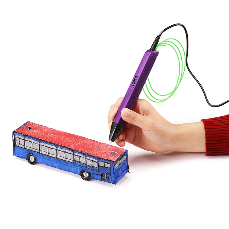 
Factory Cheap Price Smart Sketch Doodle Amazing Three-Dimensional 3D digital Print Pen With OLED Display Temperature Adjustable 