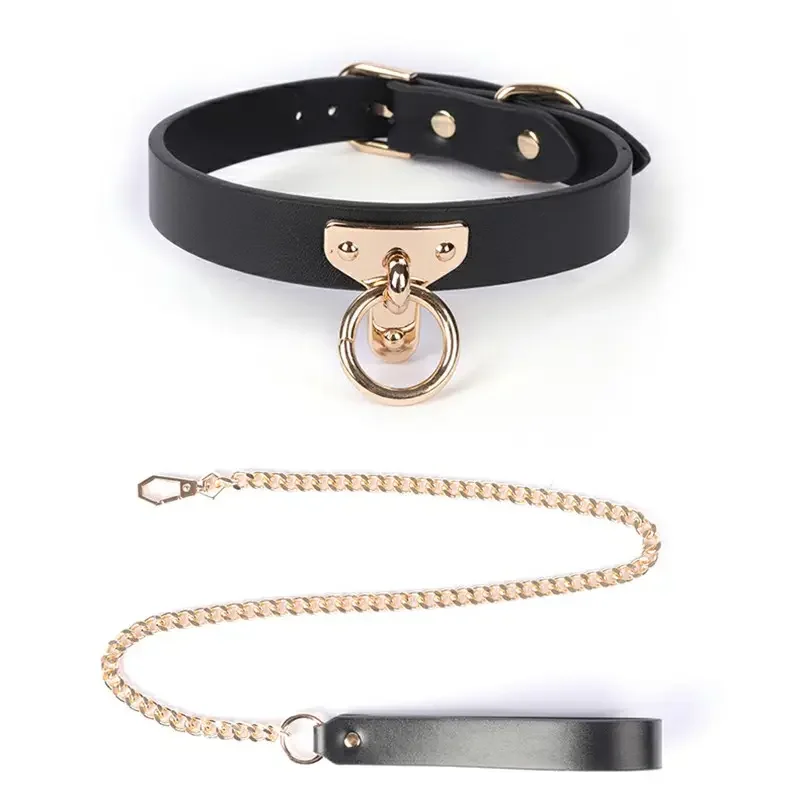 Free Custom Box - Luxury 10pcs Bed Bondage Set Genuine Leather BDSM Kits Restraint Handcuffs Collar Erotic Adult Sex Games