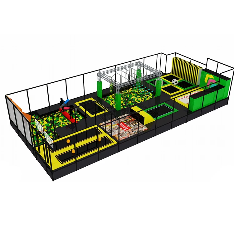 Extreme trampoline park equipment for sale, kids trampoline for body building