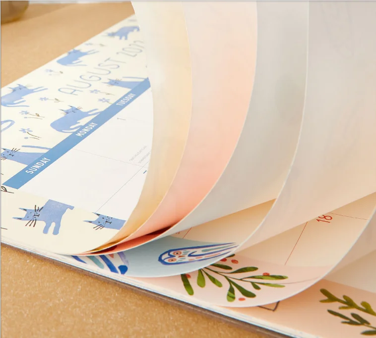 Custom Large Creative Desktop Calendar planner 2022-2023