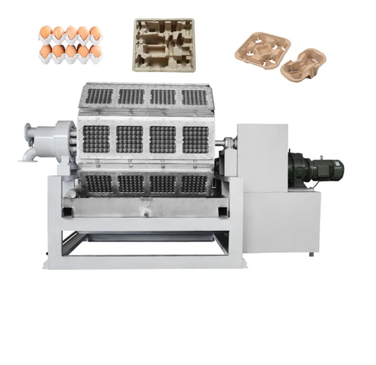 Waste Paper Recycle Pulp Molding Egg Tray Making Machine Price for Sale