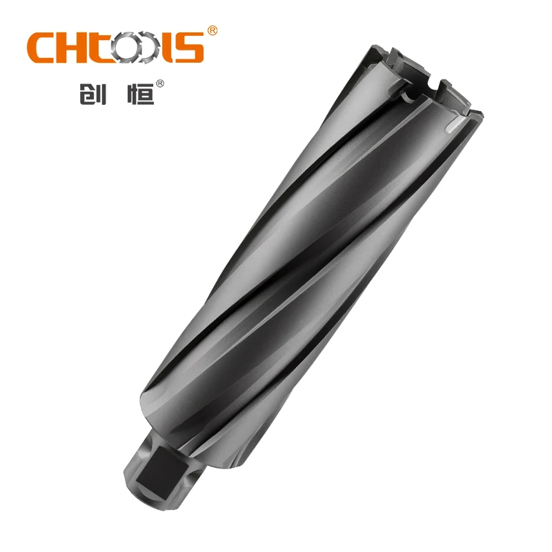 50mm DC TCT Annular Cutter with Universal Shank Carbide Hole Drill Bit for Magnetic Base Drills